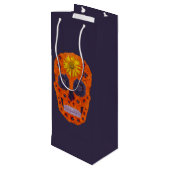 Bloedhuid 1 wijn cadeautas (Achterkant Gekanteld)