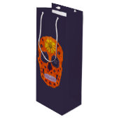 Bloedhuid 1 wijn cadeautas (Voorkant Gekanteld)