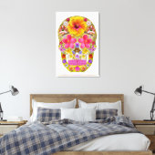 Bloedhuid 4 - Tropisch Canvas Afdruk (Insitu (Slaapkamer))