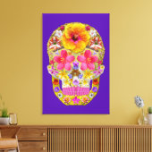 Bloedhuid 4 - Tropisch Canvas Afdruk (Insitu (Woonkamer))