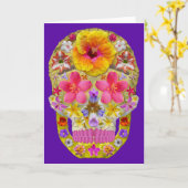 Bloedhuid 4 - Tropisch Kaart (Gele Bloem)