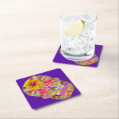 Bloedhuid 4 - Tropisch Kartonnen Onderzetters (Insitu)