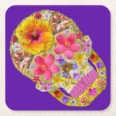 Bloedhuid 4 - Tropisch Kartonnen Onderzetters (Voorkant)