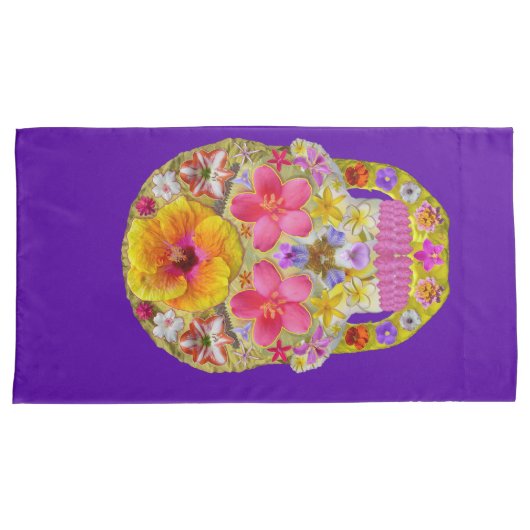 Bloedhuid 4-Tropisch Kussensloop (Voorkant-Rechts)