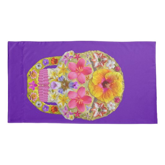 Bloedhuid 4-Tropisch Kussensloop (Achterkant-Links)