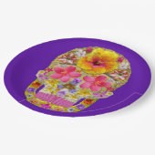 Bloedhuid 4 - Tropisch Papieren Bordje (Gekanteld)