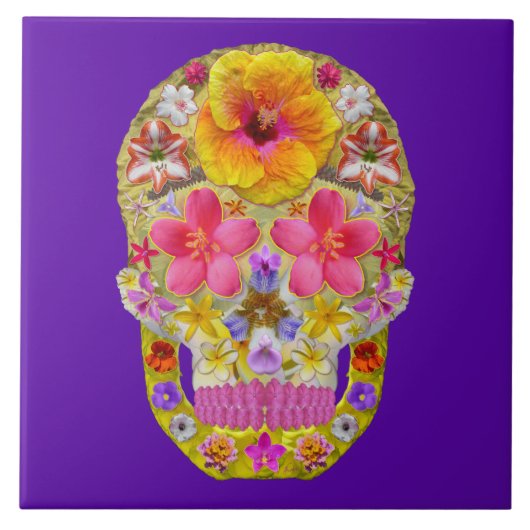 Bloedhuid 4 - Tropisch Tegeltje (Voorkant)