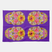 Bloedhuid 4-Tropisch Theedoek (Horizontaal)