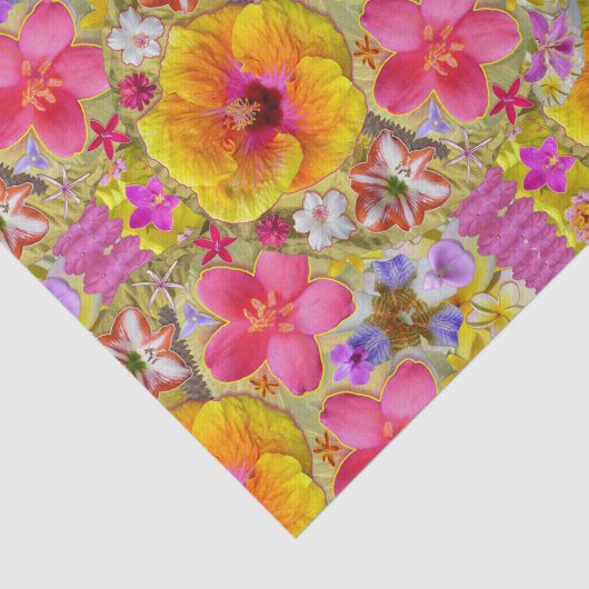 Bloedhuid 4 - Tropisch Tissuepapier (Detail)