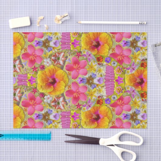 Bloedhuid 4 - Tropisch Tissuepapier (Craft)