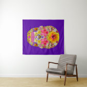 Bloedhuid 4 - Tropisch Wandkleed (In Situ (horizontaal))