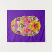 Bloedhuid 4 - Tropisch Wandkleed (Voorkant (horizontaal))