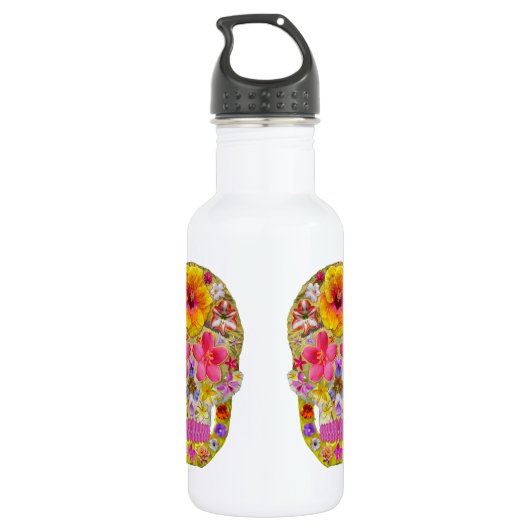 Bloedhuid 4 - Tropisch Waterfles (Achterkant)