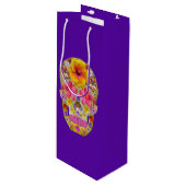 Bloedhuid 4 - Tropisch Wijn Cadeautas (Voorkant Gekanteld)