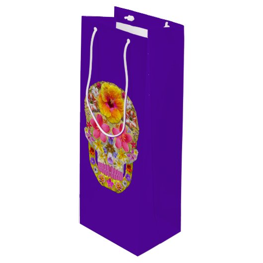 Bloedhuid 4 - Tropisch Wijn Cadeautas (Voorkant Gekanteld)