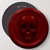 Bloedhuid Ronde Button 6,0 Cm (Voorkant /achterkant)