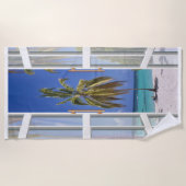Bloedhuisvakantie Strandlaken (Voorkant)