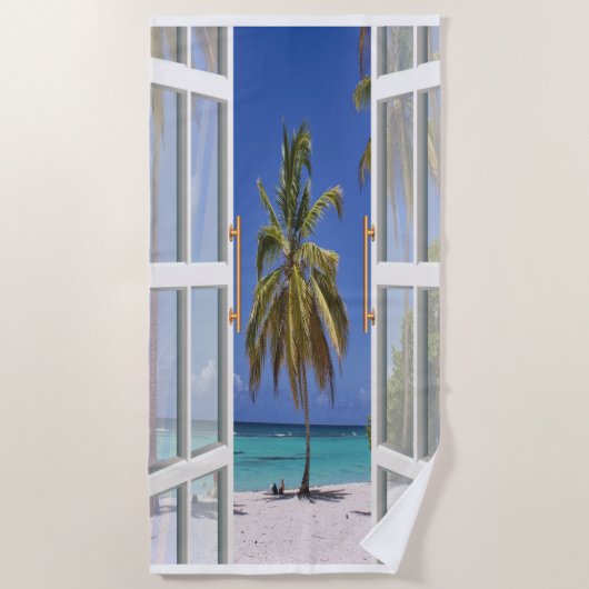 Bloedhuisvakantie Strandlaken (Voorkant)