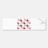 bloedig bumpersticker (Voorkant)