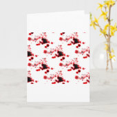 bloedig kaart (Gele Bloem)