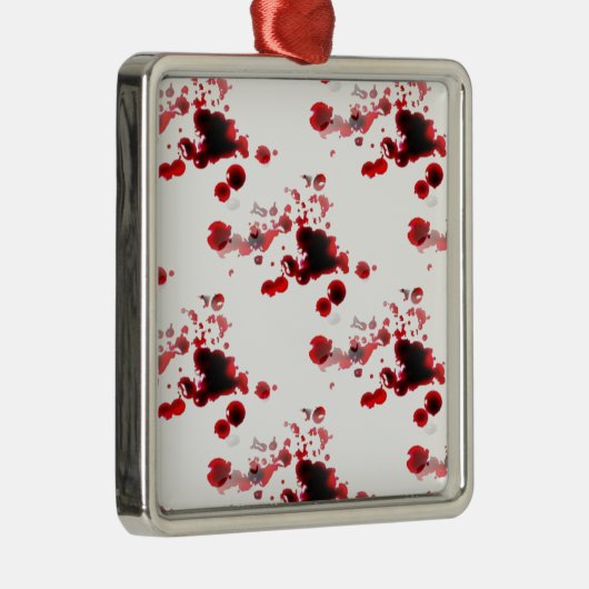 bloedig metalen ornament (Rechts)