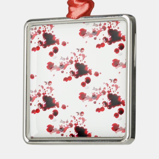 bloedig metalen ornament (Links)