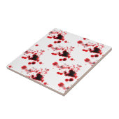 bloedig tegeltje (Zijkant)