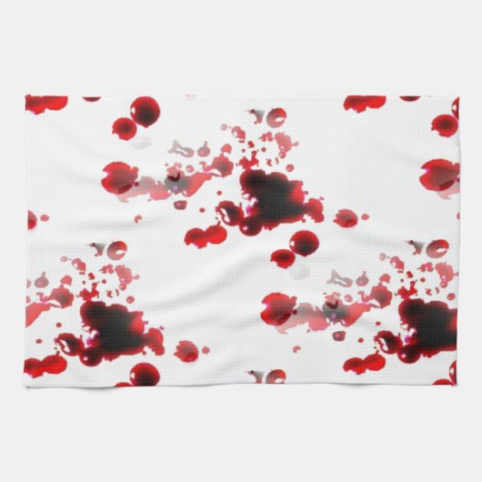 bloedig theedoek (Horizontaal)