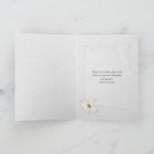 bloedige bloem denken aan jou kaart (Binnen)