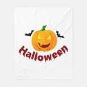 Bloedige Halloween Fleece Deken (Voorkant)