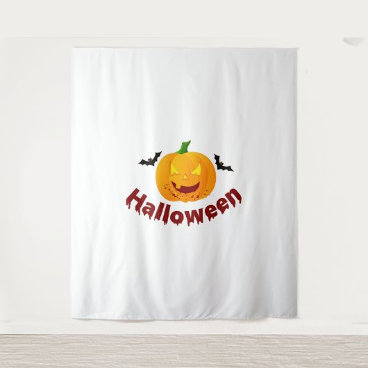 Bloedige Halloween Wandkleed (Voorkant)