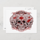 Bloedige Hel Briefkaart (Voorkant / Achterkant)