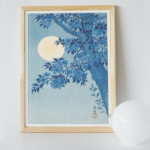 bloedige kerrie op een moonverlichte nacht