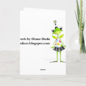 Bloedige Mooi - de Kaart van Halloween (Achterkant)