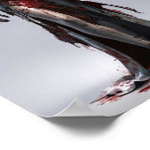 Bloedige vampierkoningin staat majestueus poster (Hoek)