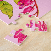 bloeding bloemen bloemen afdrukken legpuzzel (Zijkant)