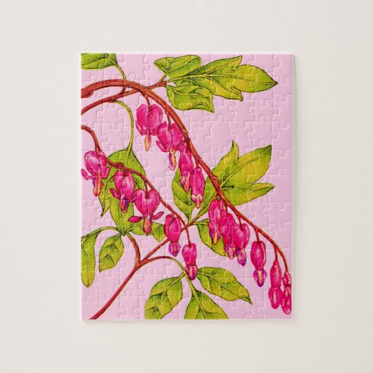 bloeding bloemen bloemen afdrukken legpuzzel (Verticaal)