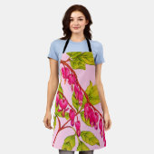 bloeding bloemen bloemen afdrukken schort (Gedragen)