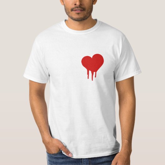 Bloeding Hartaandoeningen Shirt (Voorkant)