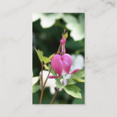 Bloeding Hartbloem Fotografie Visitekaartje (Achterkant)