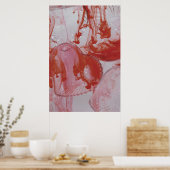 bloeding harten2 poster (Keuken)