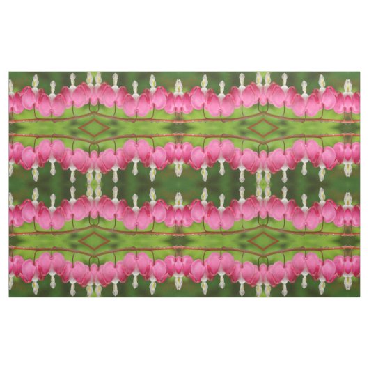 Bloeding Harten in de Regenstructuur Stof (Yard (91,4 cm))