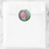 bloeding harten~ twee harten ronde sticker (Tas)