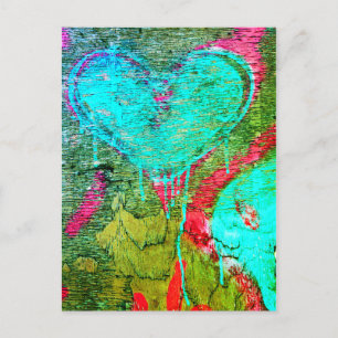 Bloeding Hartslag Briefkaart