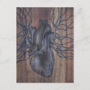 Bloeding Hartslag Briefkaart