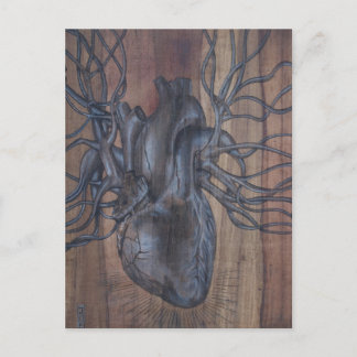 Bloeding Hartslag Briefkaart