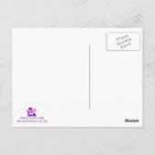 Bloeding Hartslag Briefkaart (Achterkant)