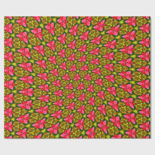 Bloeding Hartslag Cadeaupapier (Vlak)