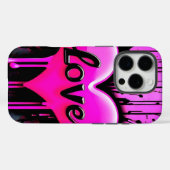 Bloeding Hartslag Case-Mate iPhone Case (Achterkant (horizontaal))