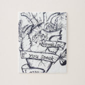 Bloeding Hartslag Legpuzzel (Verticaal)